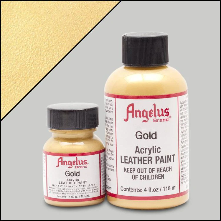 Angelus Acrylic Leather Paint METALLIC - Image 5