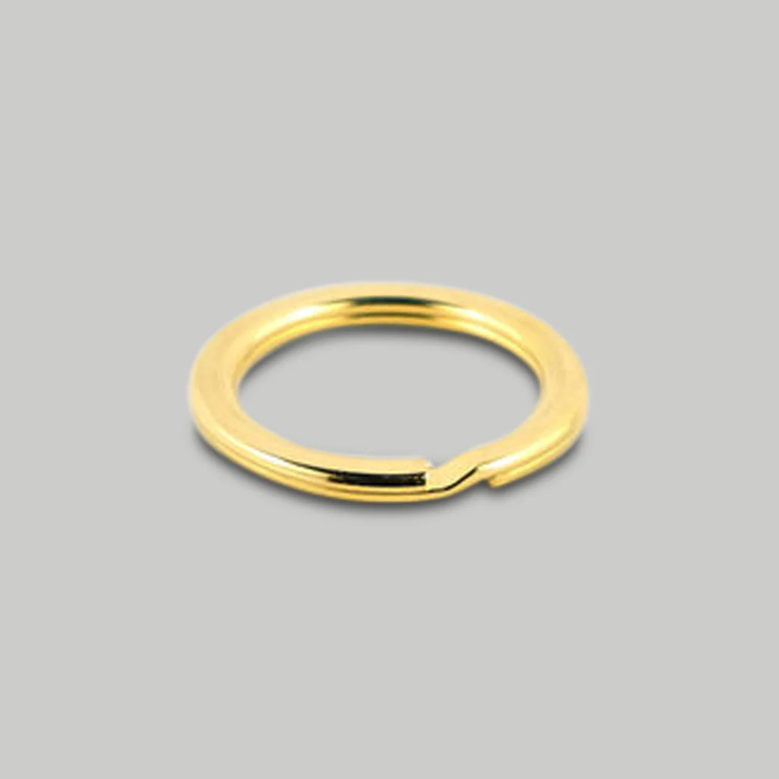 Flat Edge Split Ring / 2 colours