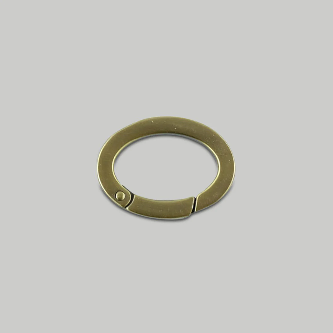 Spring Gate Oval Ring