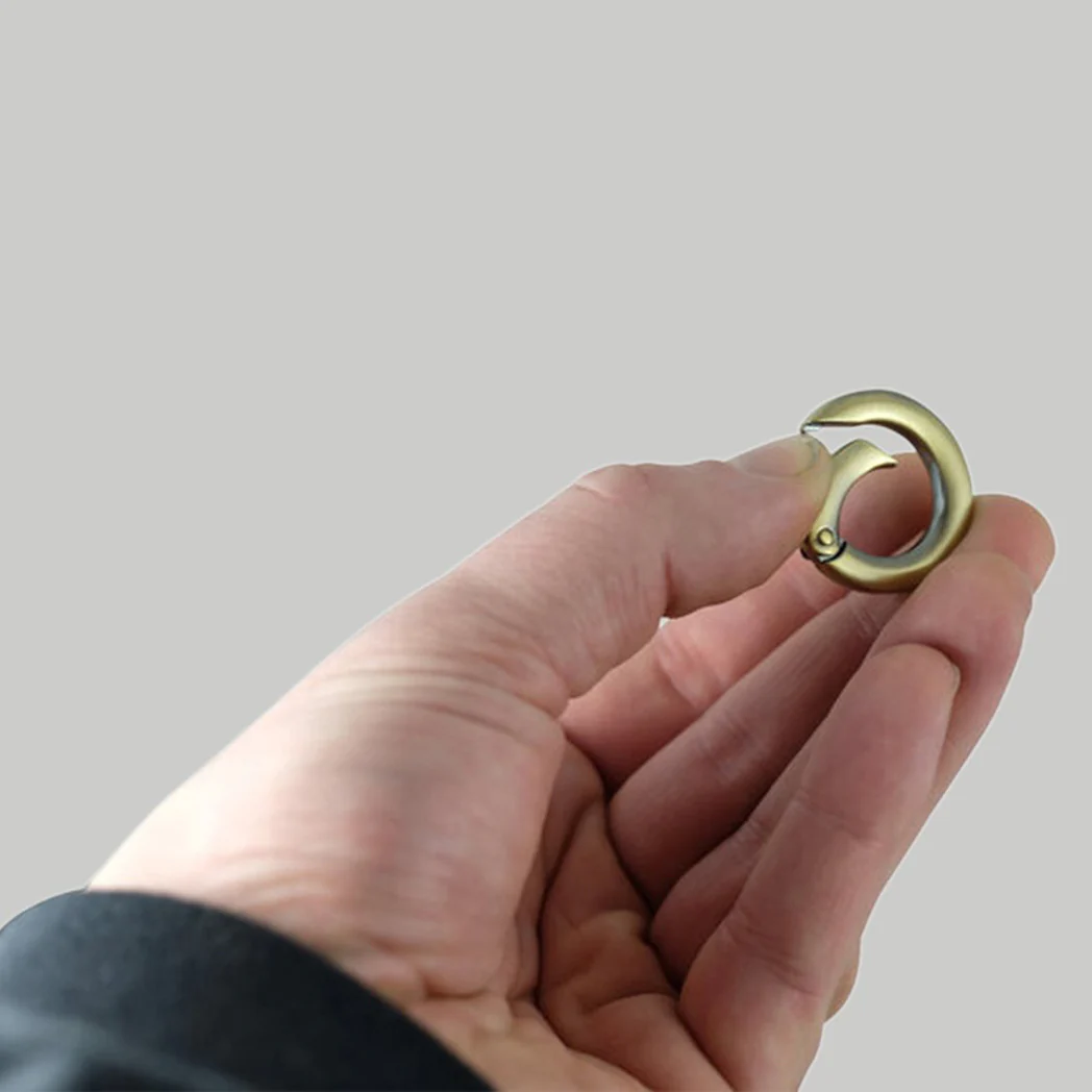 Flat Spring Gate Ring / 3 colours - Image 2
