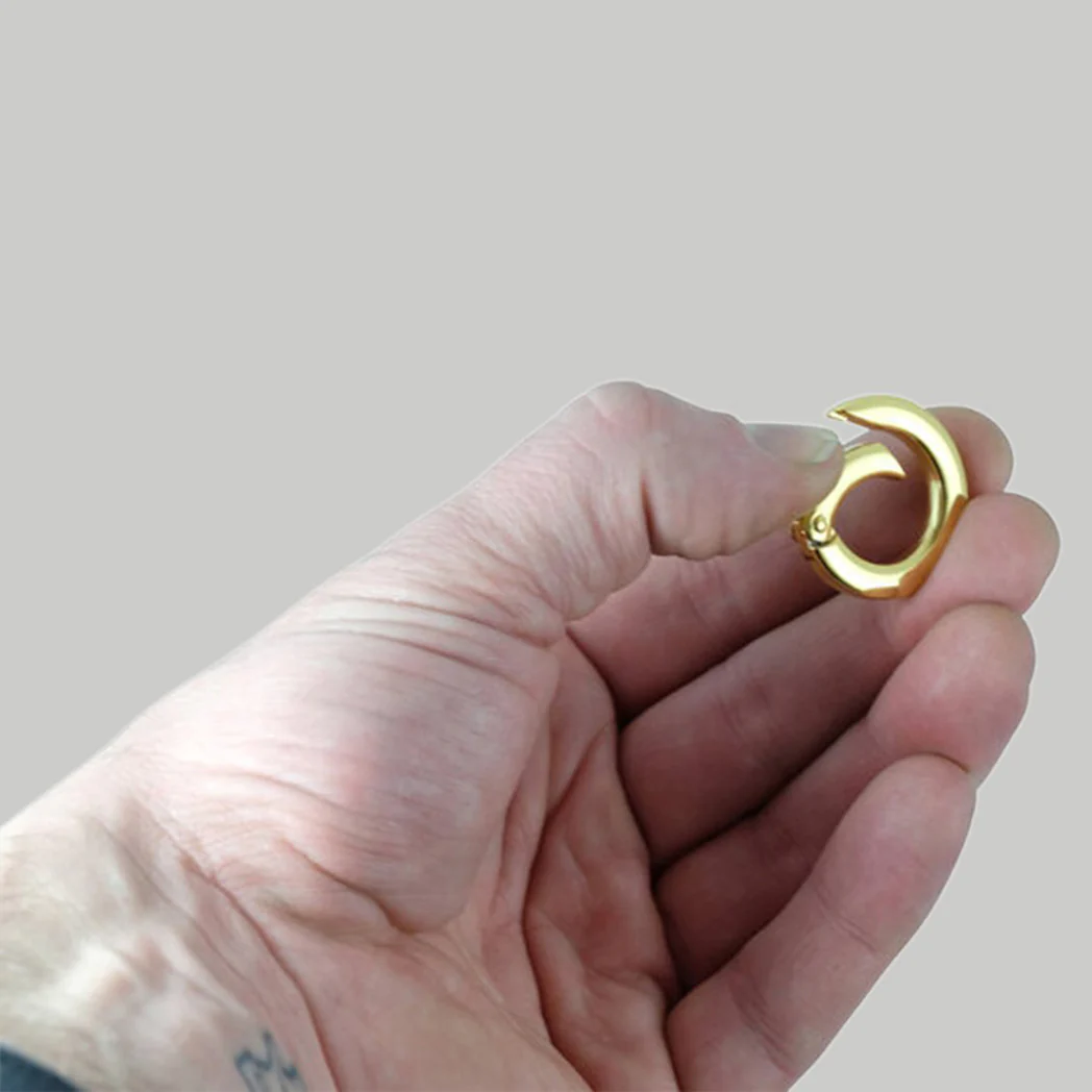 Flat Spring Gate Ring / 3 colours - Image 4