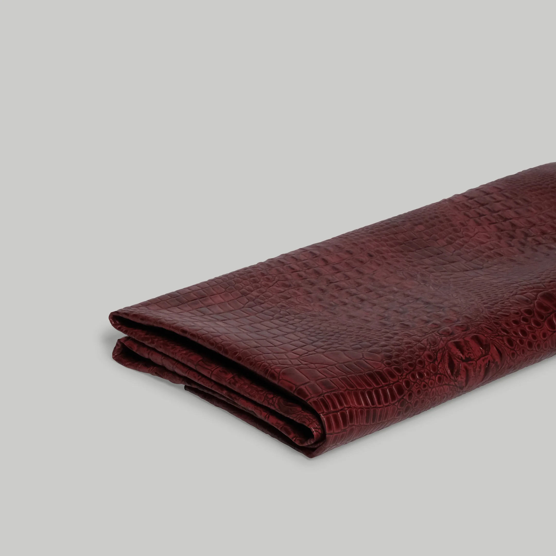 Italian Croco Embossed Cowhide / 8 COLOURS - Image 4