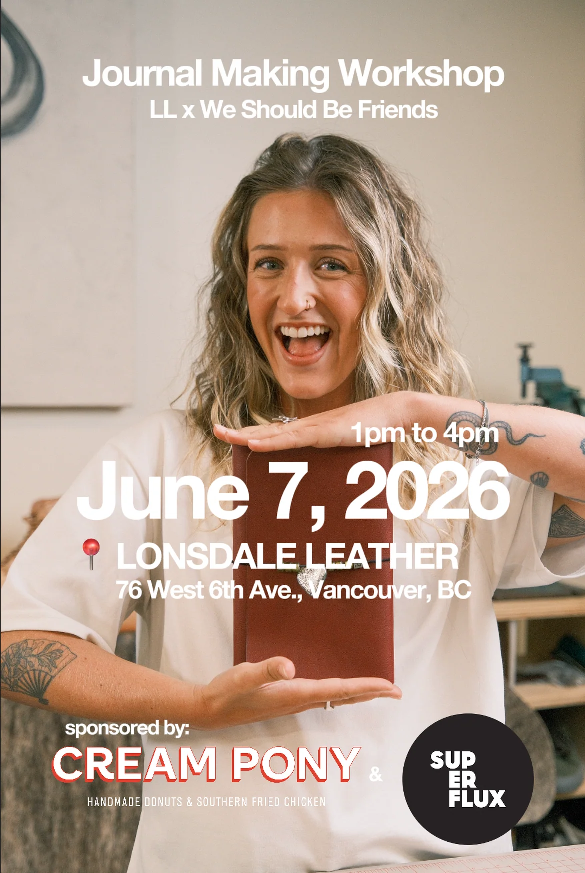 June 7 - Journal Workshop Collab w/ We Should Be Friends