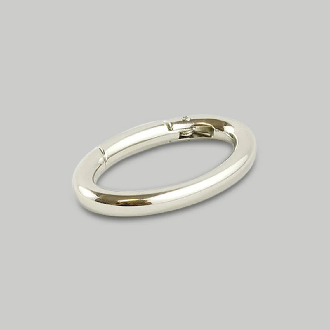 Oval Spring Gate Ring / 2 colours - Image 2